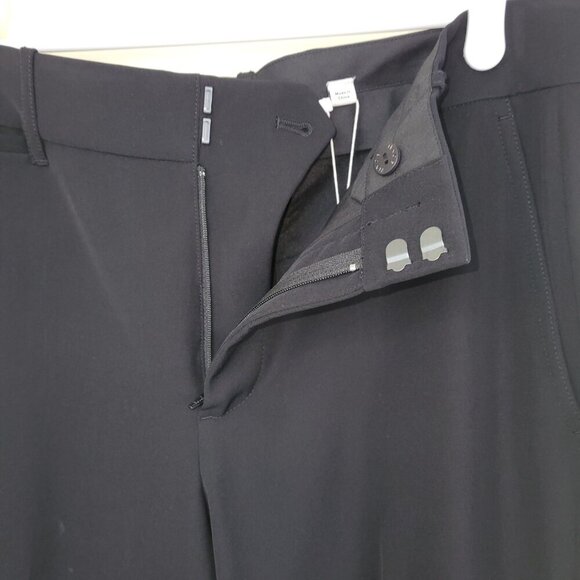 NWT Vince High Waist Straight Leg Pant Trouser Black Women's Size 8 - Picture 7 of 15